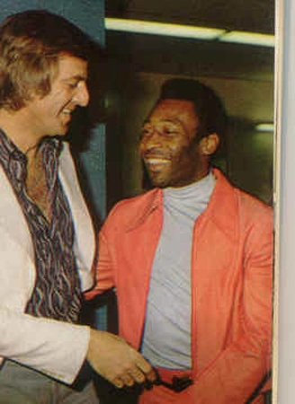 Menotti jogou ao lado de Pelé, no Santos, no final da década de 60