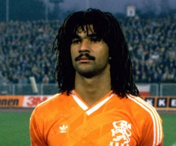 Pela Seleção Nacional da Holanda, Ruud Gullit sagrou-se, ainda, campeão da Eurocopa de 1988. Foto: World Famous People Blogspot