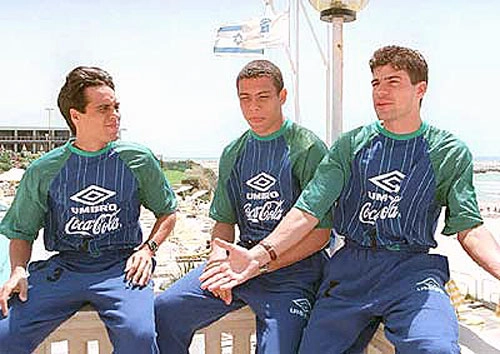 Da esquerda para a direita: Sérgio Manoel, Ronaldo e Túlio Maravilha. Foto: Divulgação