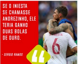 Faltou dizer que ele precisaria superar Messi ou Cristiano. É mole ou quer mais?