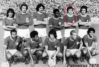 Ele participou da vitoriosa campanha alviverde no Paulista de 1976. Foto: Divulgação