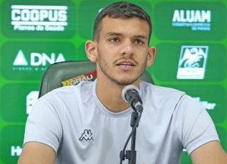 Gabriel chegou ao Guarani no ano passado. Foto: Divulgação/Guarani