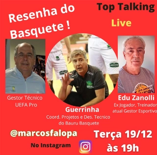 Basquete será o tema do encontro do trio