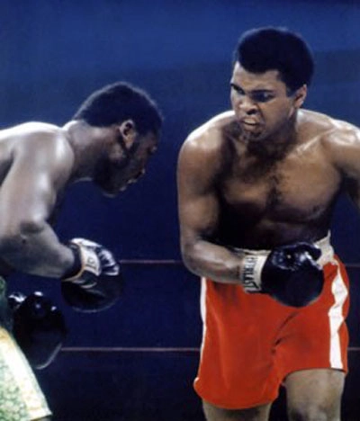 A cara do bravo de Ali era seu cartão de visita para seus oponentes. Foto: Reprodução Google