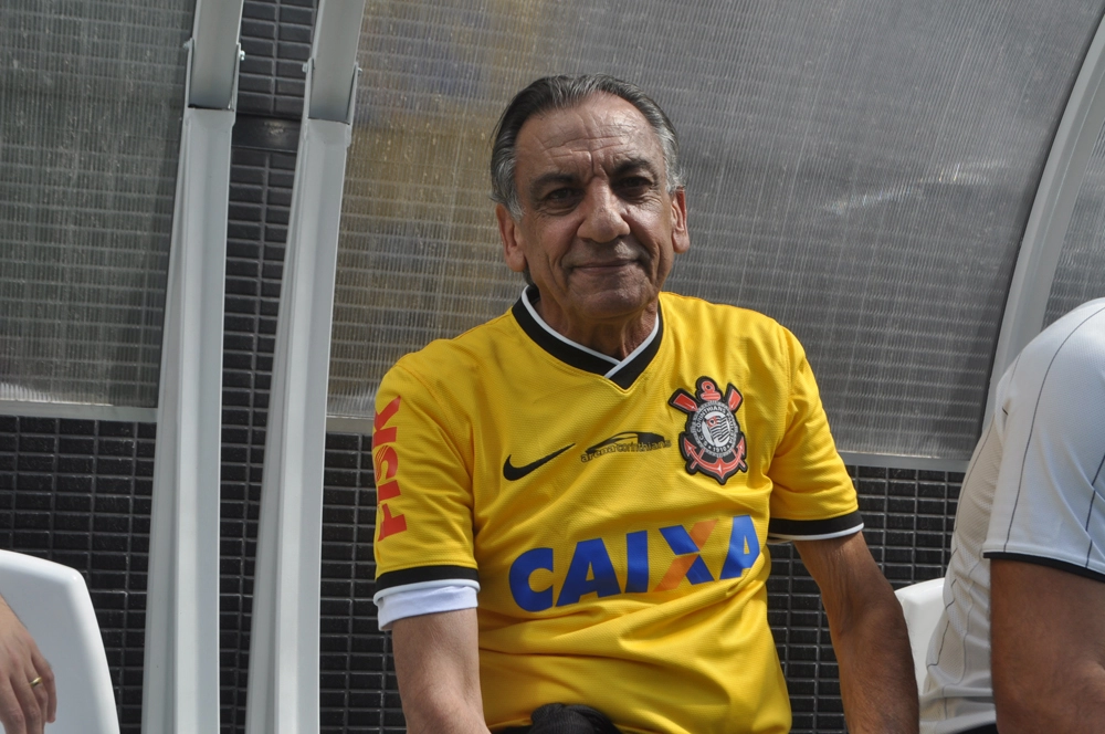 Dr. Osmar de Oliveira em 10 de maio de 2014 na Arena Corinthians. Foto: Marcos Júnior/Portal TT