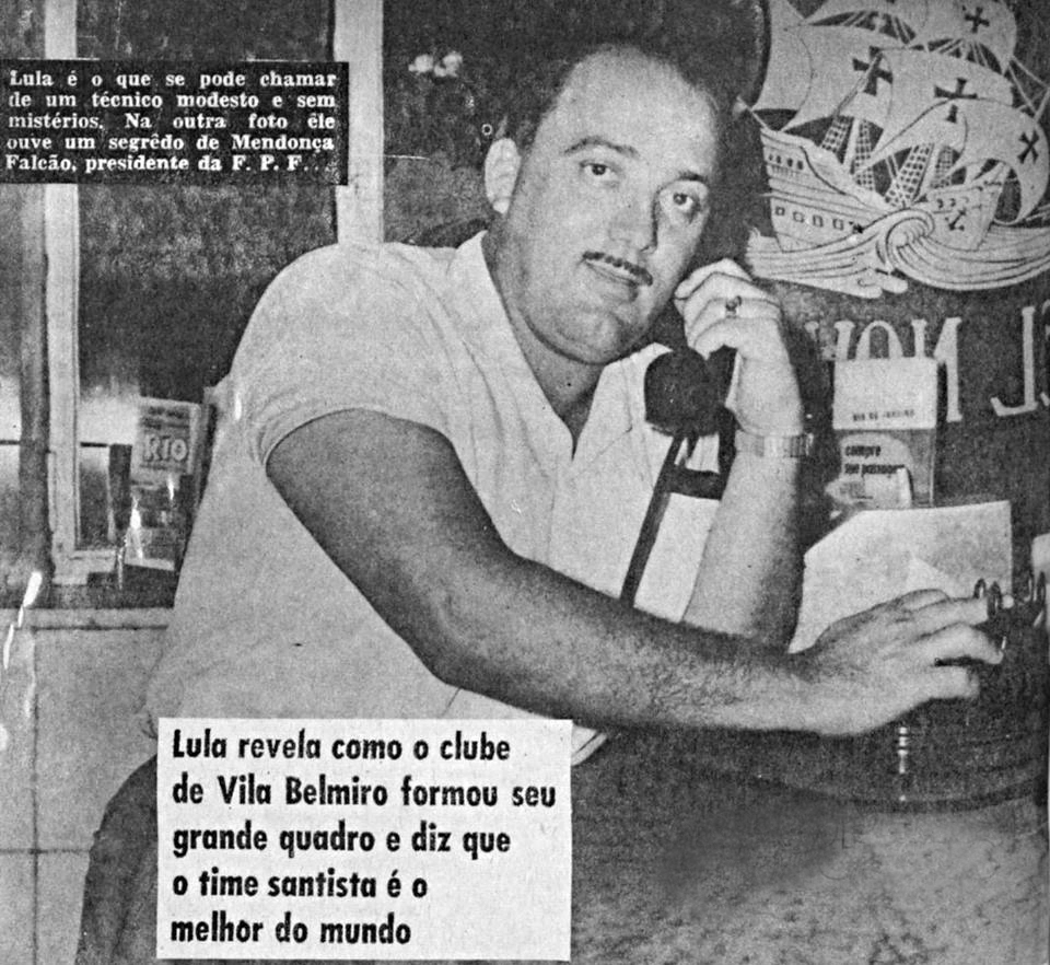 Lula, destaque em mat&eacute;ria de revista nos anos 60. Foto: reprodu&ccedil;&atilde;o