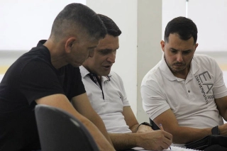 Encontro aconteceu no Centro de Treinamento Antenor Angeloni. Foto: Celso da Luz/ Assessoria de imprensa C.E.C