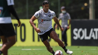 Atacante teve seu nome publicado no BID. Foto: Pedro Souza/Atlético-MG
