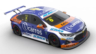 Chevrolet Cruze do pentacampeão para 2021. Foto: Divulgação/RF1