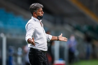 Treinador gremista destacou o grande número de exames realizados para manter a segurança das competições. Foto: Lucas Uebel/Grêmio FBPA