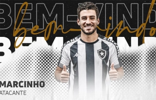 Marcinho, de 25 anos é o novo reforço do Alvinegro Carioca. Divulgação