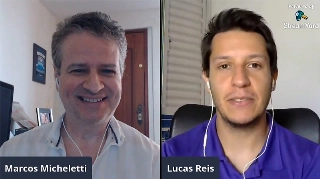 Jornalistas do site de Milton Neves debateram diversos temas. Reprodução