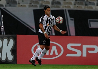 Atacante fez seu primeiro jogo pela equipe mineira. Foto: Divulgação/CAM