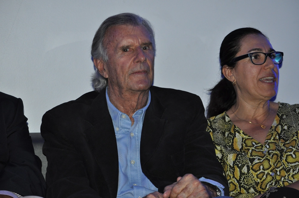 Wilsinho e sua esposa em 11 de novembro de 2015  no Espaço Bosque, local da 19ª edição do Capacete de Ouro. Foto: Marcos Júnior/Portal TT