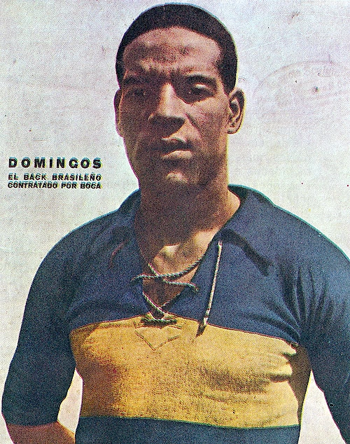 Domingos da Guia conquistou o título argentino de 1935 pelo Boca Juniors

