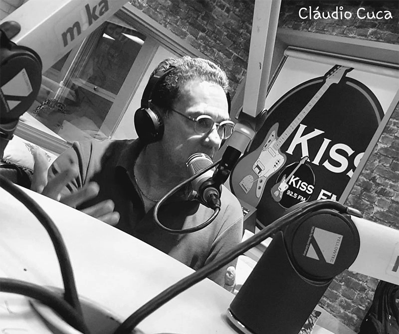 O técnico Vanderlei Luxemburgo em entrevista ao programa Na Geral, da KISS FM, no dia 06 de fevereiro de 2020. Foto: Claudio Cuca