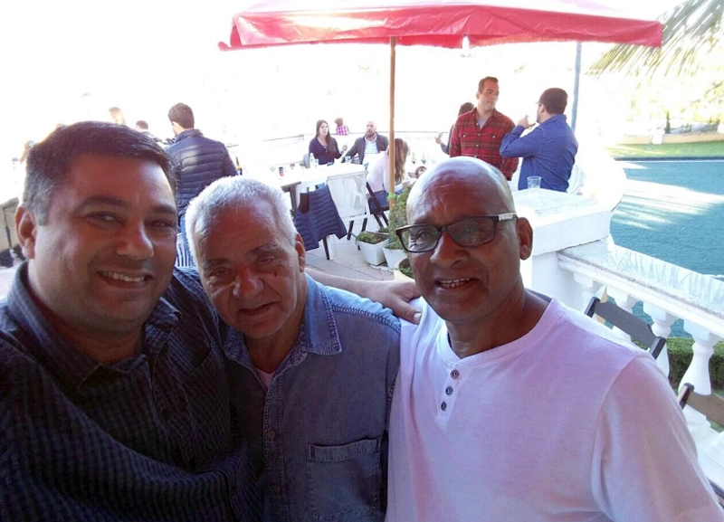 Luis Carlos Tcherneo, Paulo Caveira e Azeitona