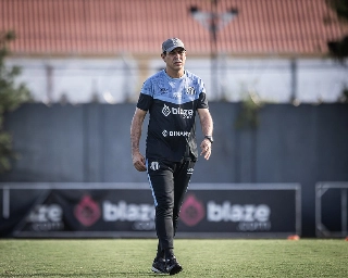 Peixe já dava a situação como encerrada. Foto: Raul Baretta/ Santos