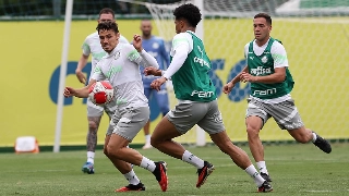 Verdão tenta o tricampeonato consecutivo. Foto: Cesar Greco/Palmeiras