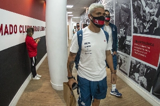 Meia uruguaio tem negociações com um time do Egito, diz a ESPN Brasil. Foto: Alexandre Vidal/Flamengo