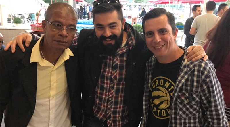 Arthur Figueroa, Alexandre Porto e Marcos Olivares