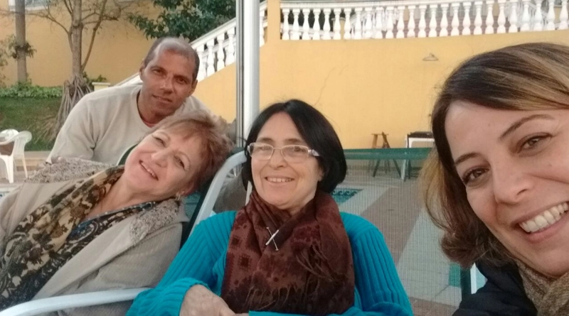 Antonio de Padua, Regina Romagno, Benedita Ferreira e Luciana Ferreira