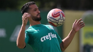 Felipão comanda treino no Palmeiras novamente sem ter Luan à disposição