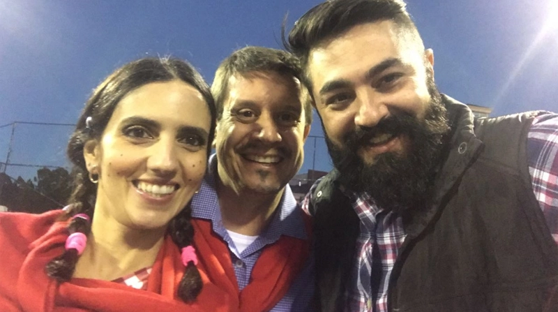 Vanessa Liborio, Sylveste Serrano e Alexandre Porto