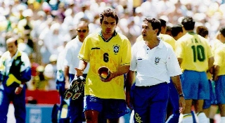 Treinador relembrou a convocação do lateral para a Copa de 94. Foto: Divulgação