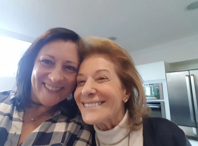 Rosana Cerqueira e Leda Cavalcanti,  