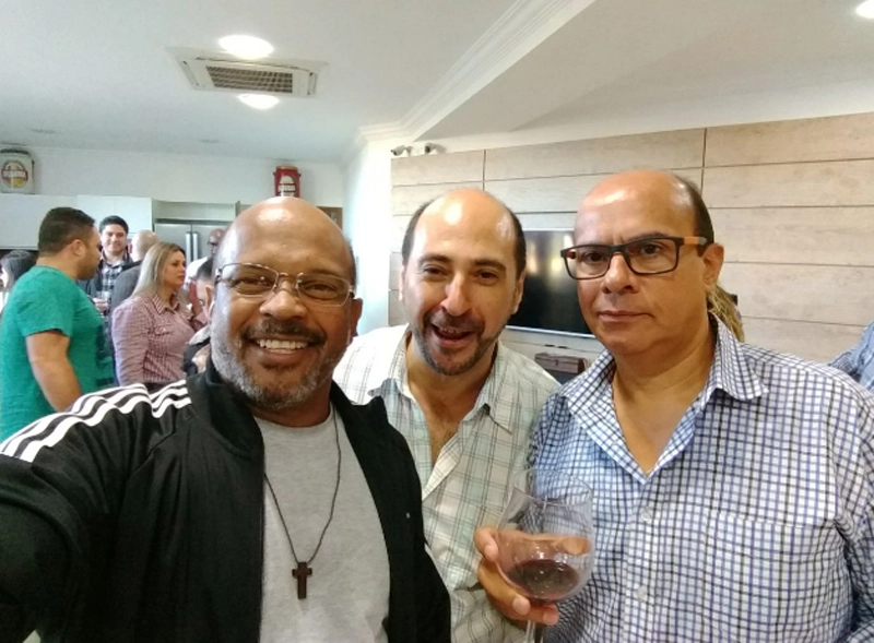 Darli Guicciardi, Jorge Olivieri e Boris Maciel