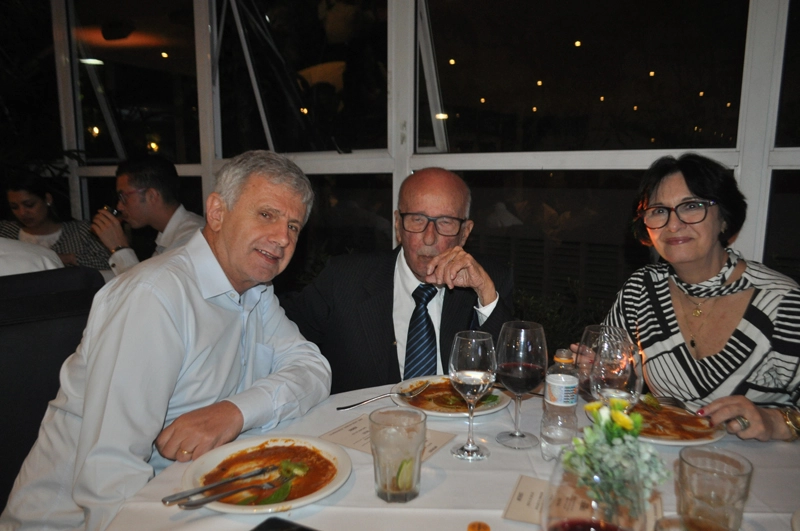 Charles Marzanasco, Bird Clemente e Maria Luiza Clemente em 3 de dezembro de 2018, no Restaurante Trevolte, local da 4ª edição do Prêmio Carsughi L´Auto Preferita. Foto: Marcos Júnior Micheletti/Portal TT