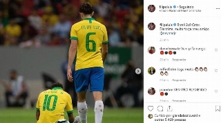 Filipe Luis deseja força a Neymar para enfrentar lesão 