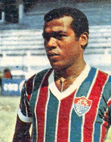 O ex-craque nas Laranjeiras em 1970, ano em que o Fluminense conquistou o Torneio Roberto Gomes Pedrosa