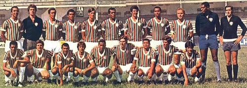 Em pé: Flávio, Jorge Vitório, Assis, Toninho, Silveira, Denílson, Galhardo, Paulo Lumumba, Samarone, Jairo e Félix. Agachados: Marco Antonio, Cláudio, Cafuringa, Didi, Lulinha, Mickey, Oliveira, Lula e Wilton