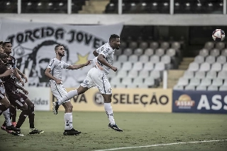 Sabino agrada a comissão técnico do Tricolor Paulista. Foto: Ivan Storti/Santos FC