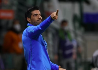 Abel Ferreira, técnico do Palmeiras. Foto: Cesar Greco/Palmeiras