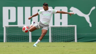 Rony é presença garantida no ataque esmeraldino nesta noite. Foto: Cesar Greco/Palmeiras