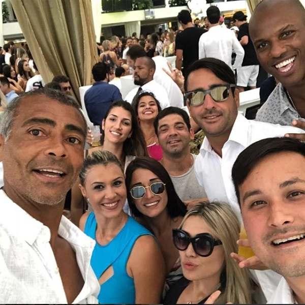 Romário em um evento em janeiro de 2018. (Foto: Reprodução do Instagram)