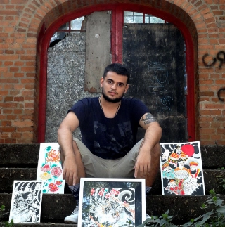 Exposição 'Shozoku', de Iago Tremacoldi, une arte e gastronomia japonesa no restaurante Yu Yatai