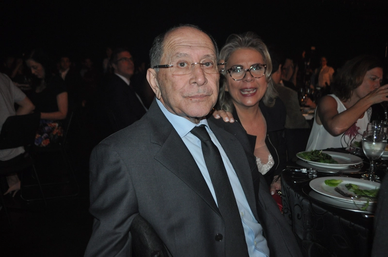 Silvério e sua espoa, Rose, na festa do Prêmio Comunique-se em 26 de setembro de 2017, no Tom Brasil, em São Paulo. Foto: Marcos Júnior Micheletti/Portal TT