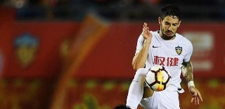 Atacante brasileiro defende atualmente o Tianjin Quanjian. Foto: Divulgação/Via UOL