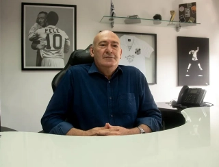 Andrés Rueda, ex-presidente do Santos FC. Foto: Ivan Storti/Santos FC