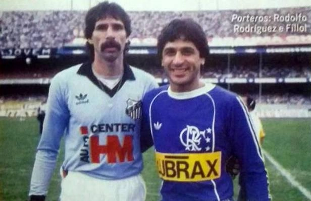 Rodolfo Rodríguez e Fillol, um uruguaio e outro argentino, que brilharam no Brasil. Foto: Divulgação