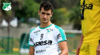 Juan Dinenno está emprestado ao Deportivo Cali. Foto: Deportivo Cali/Reprodução