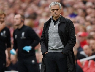 Mourinho na época em que treinou o Manchester United. Foto: Divulgação