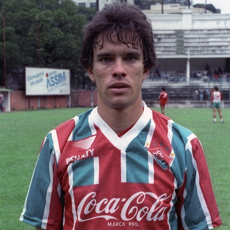 Em 1991, ano em que chegou a Fluminense. Foto: Reprodução