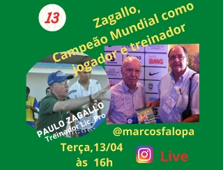 Paulo é o filho mais velho de Zagallo