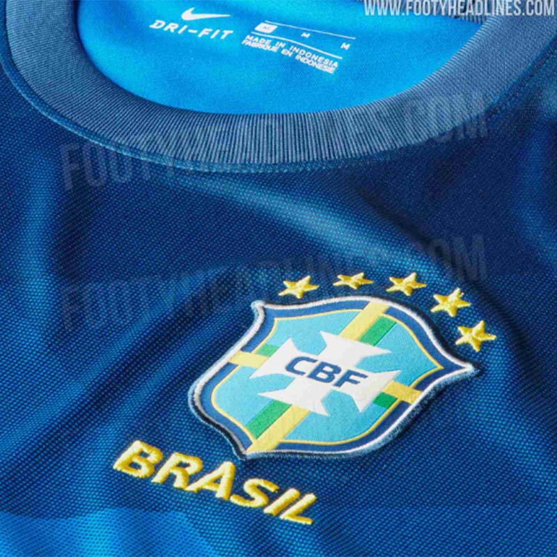 nova camisa azul da seleção