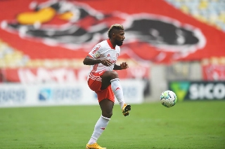 Lateral está emprestado pelo Flamengo até o final de maio. Foto: Ricardo Duarte